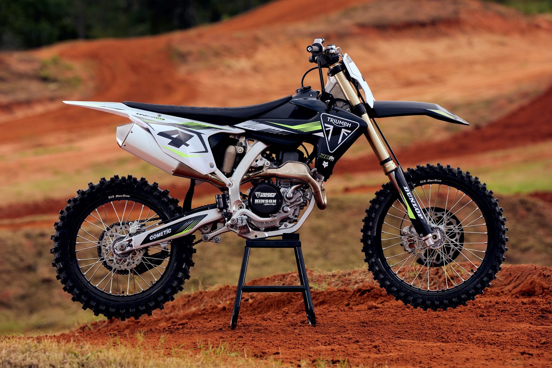 Triumph confía a Galfer la frenada de su nueva TF 450-RC