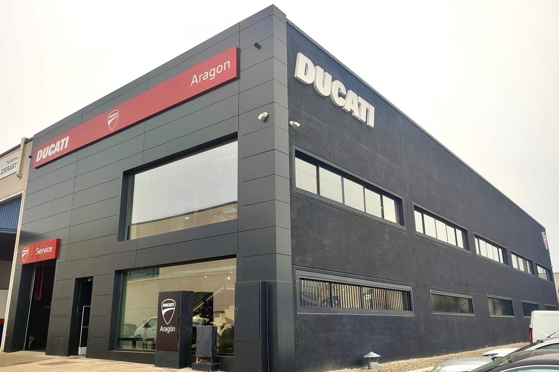 Ducati Aragón: La marca italiana inaugura su nuevo concesionario oficial en Zaragoza