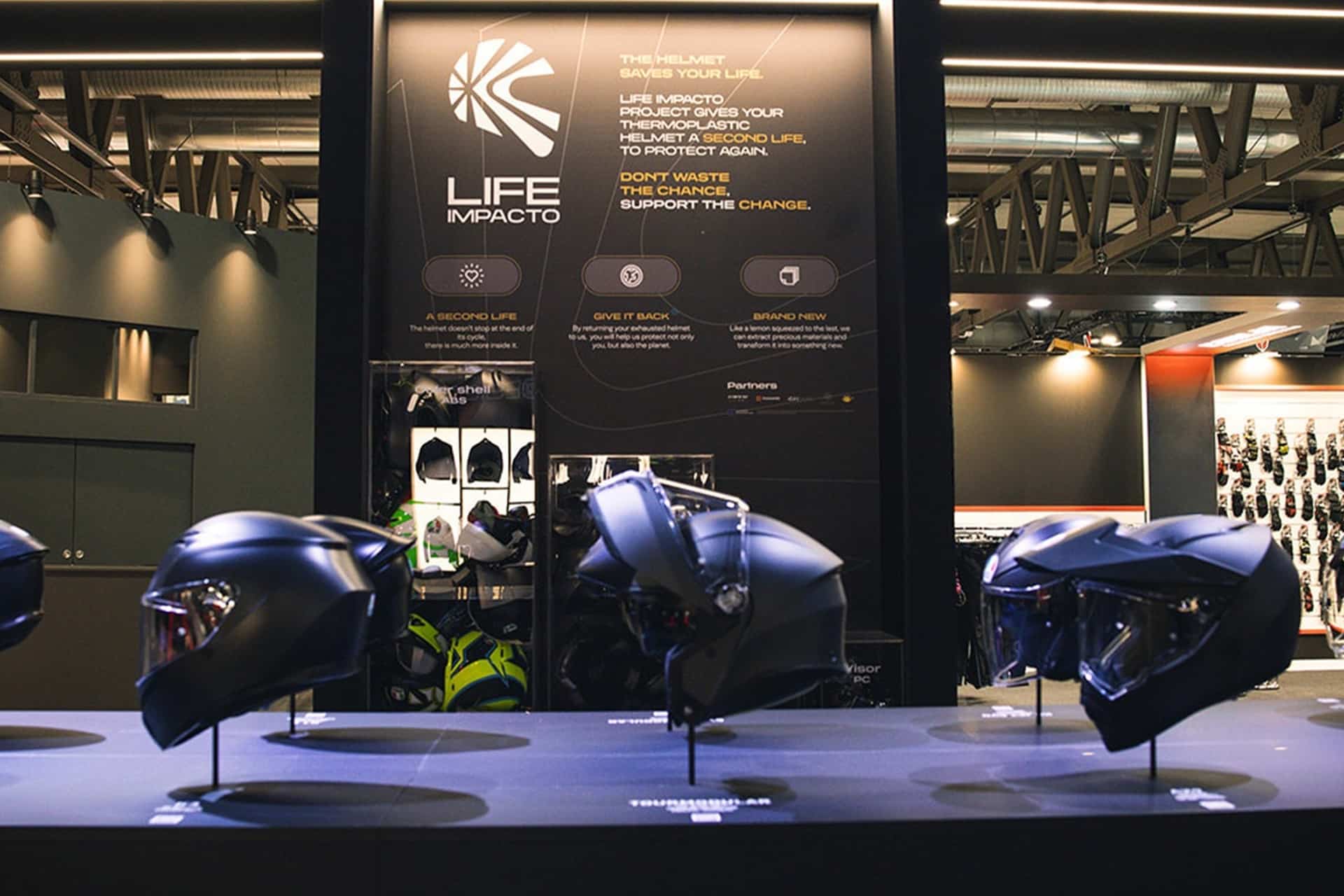 El casco "ecosostenible" podría convertirse en una realidad gracias a Life Impacto, el último proyecto de Dainese