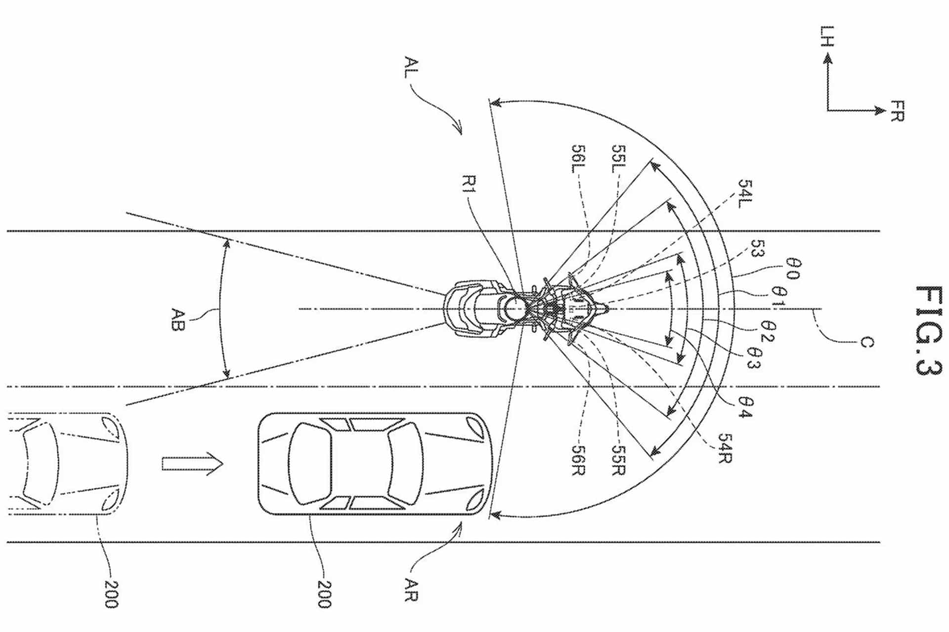 Honda registra en una nueva patente de sistema LiDAR para equiparlo en su actual Gold Wing