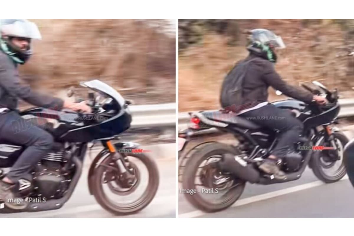 Últimas imágenes de la nueva Thruxton 400 antes de su lanzamiento oficial