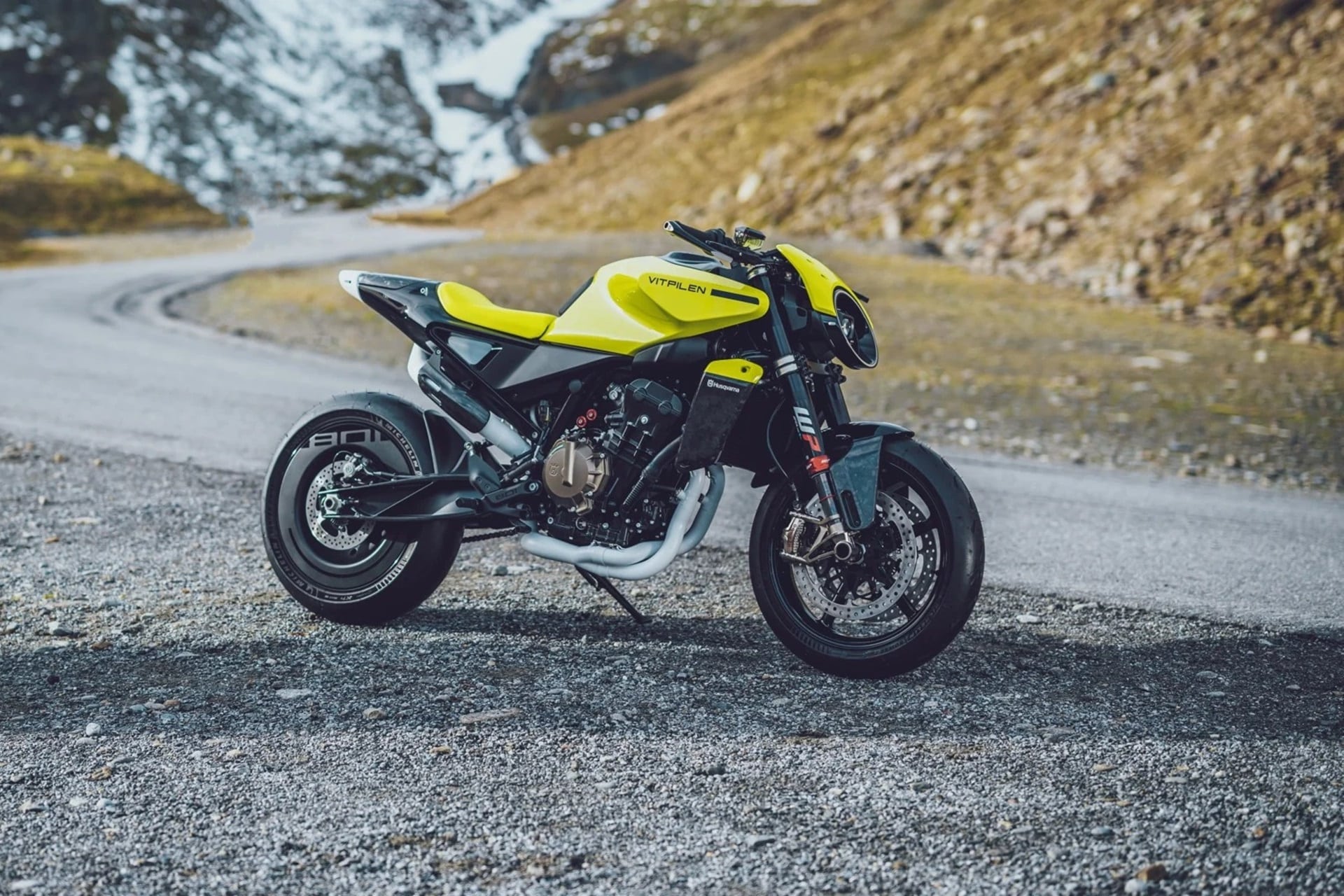 Vitpilen 801 Custom: La visión más deportiva y aerodinámica del último modelo de Husqvarna