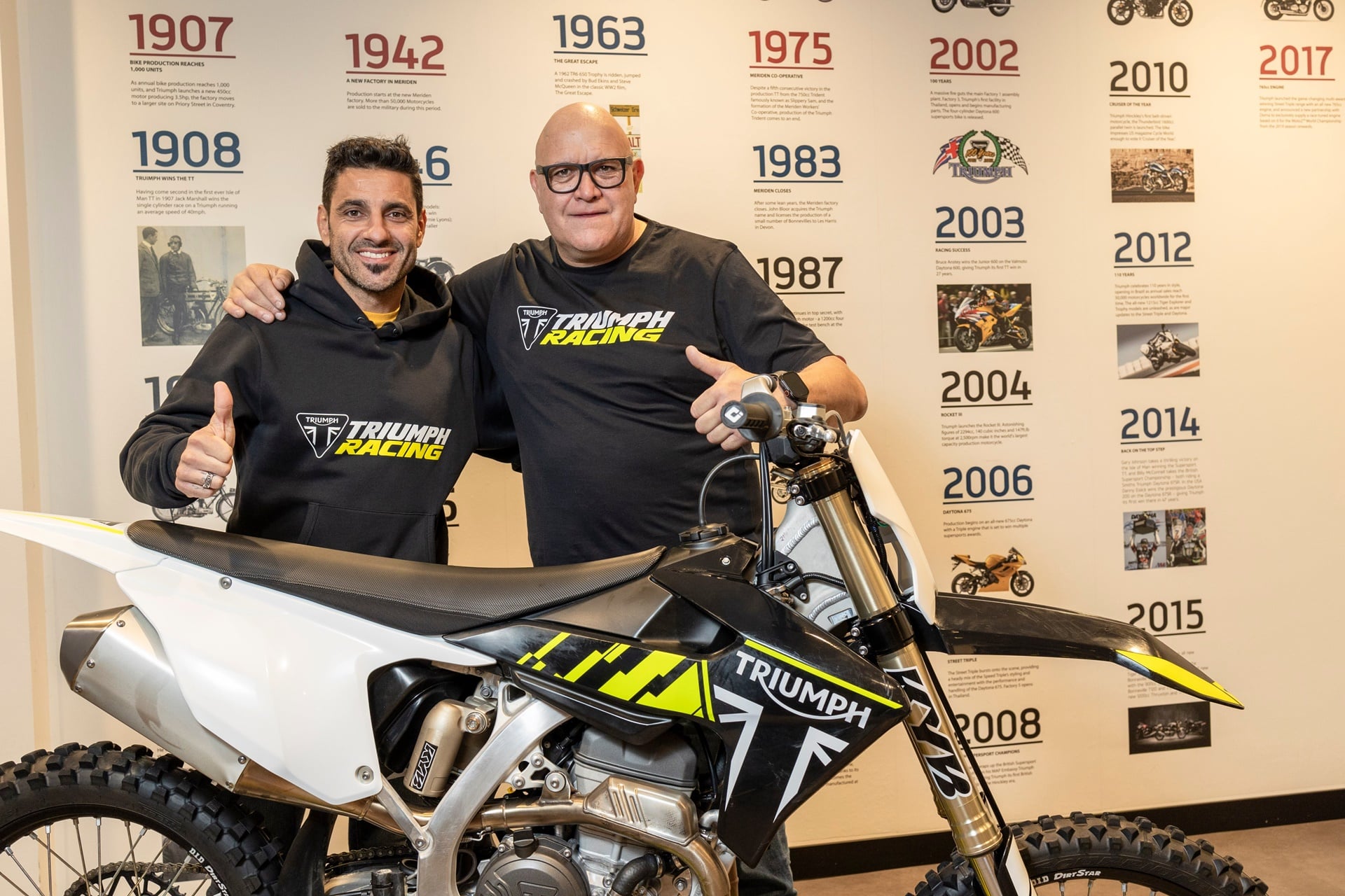 Triumph se alía con el Jezyk Racing Team para disputar el Campeonato de España de Motocross