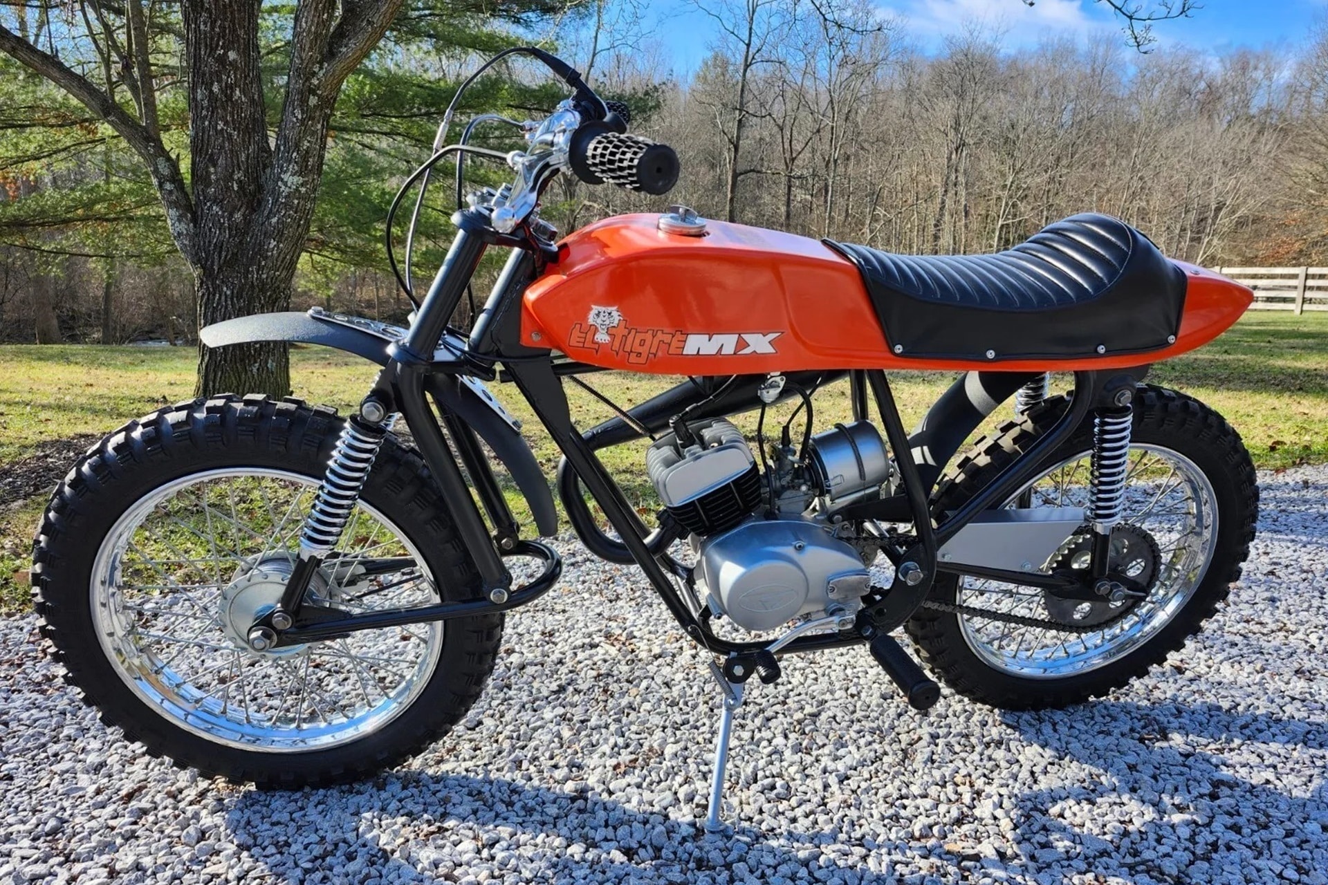 A la venta una HPE Muskin "El Tigre", la MX para niños de los años 70, obra de una compañía de cementos