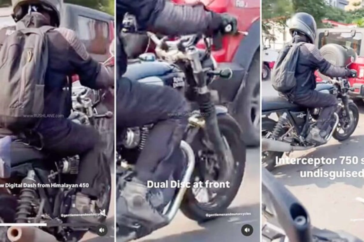 La futura INT 750 de Royal Enfield más cerca de la producción que nunca
