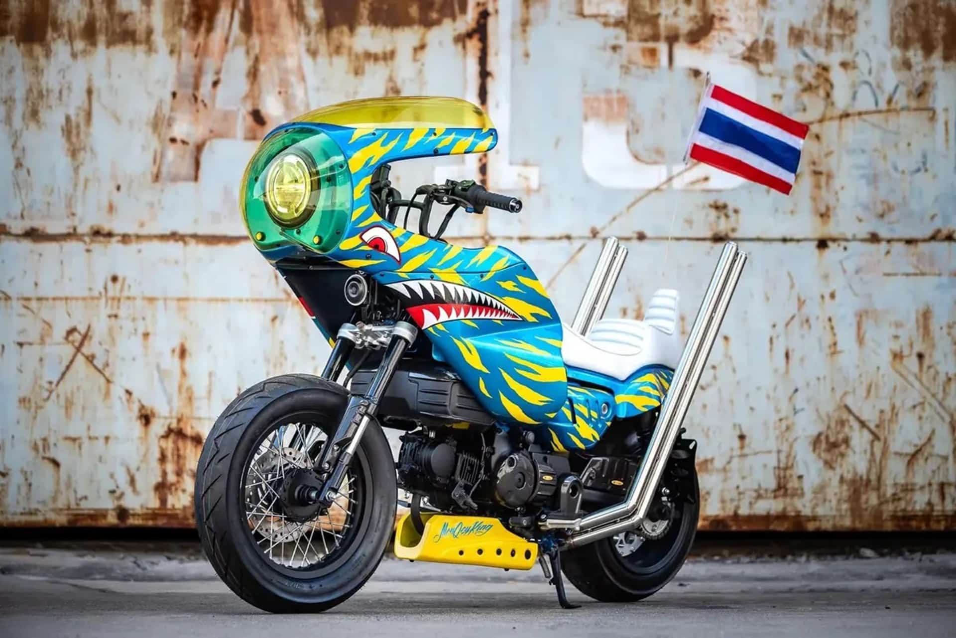 Rocket Cowl Monkey 125: Estilo Bosozoku en versión de bolsillo