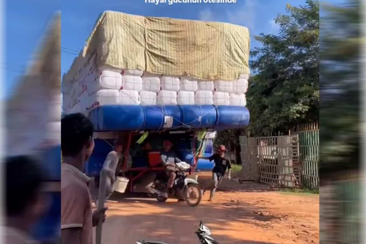 ¿Quién necesita un camión teniendo una moto?