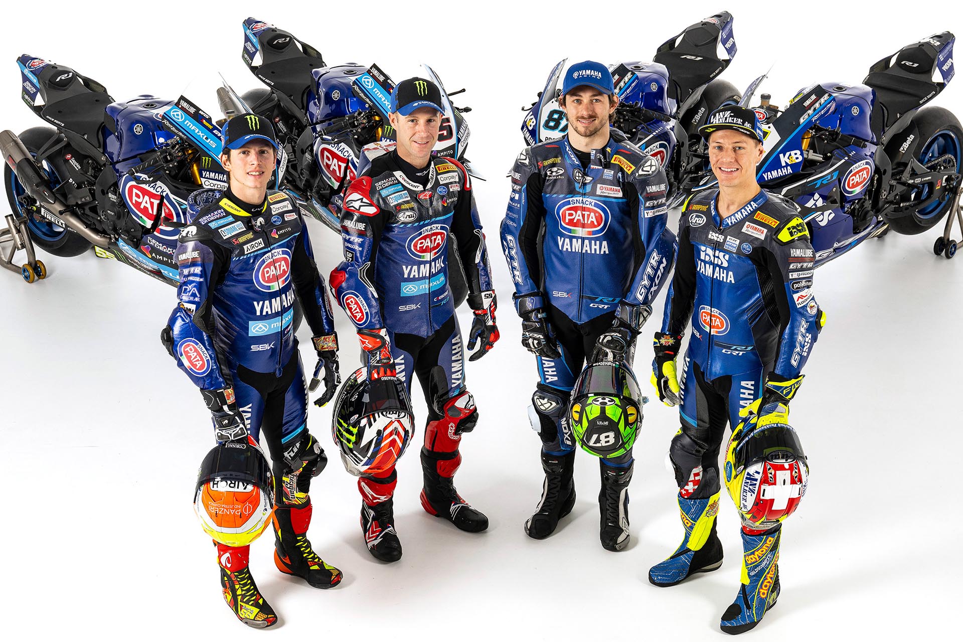 Yamaha apuesta fuerte por el WSBK: nueva imagen y cinco campeones para asaltar el título