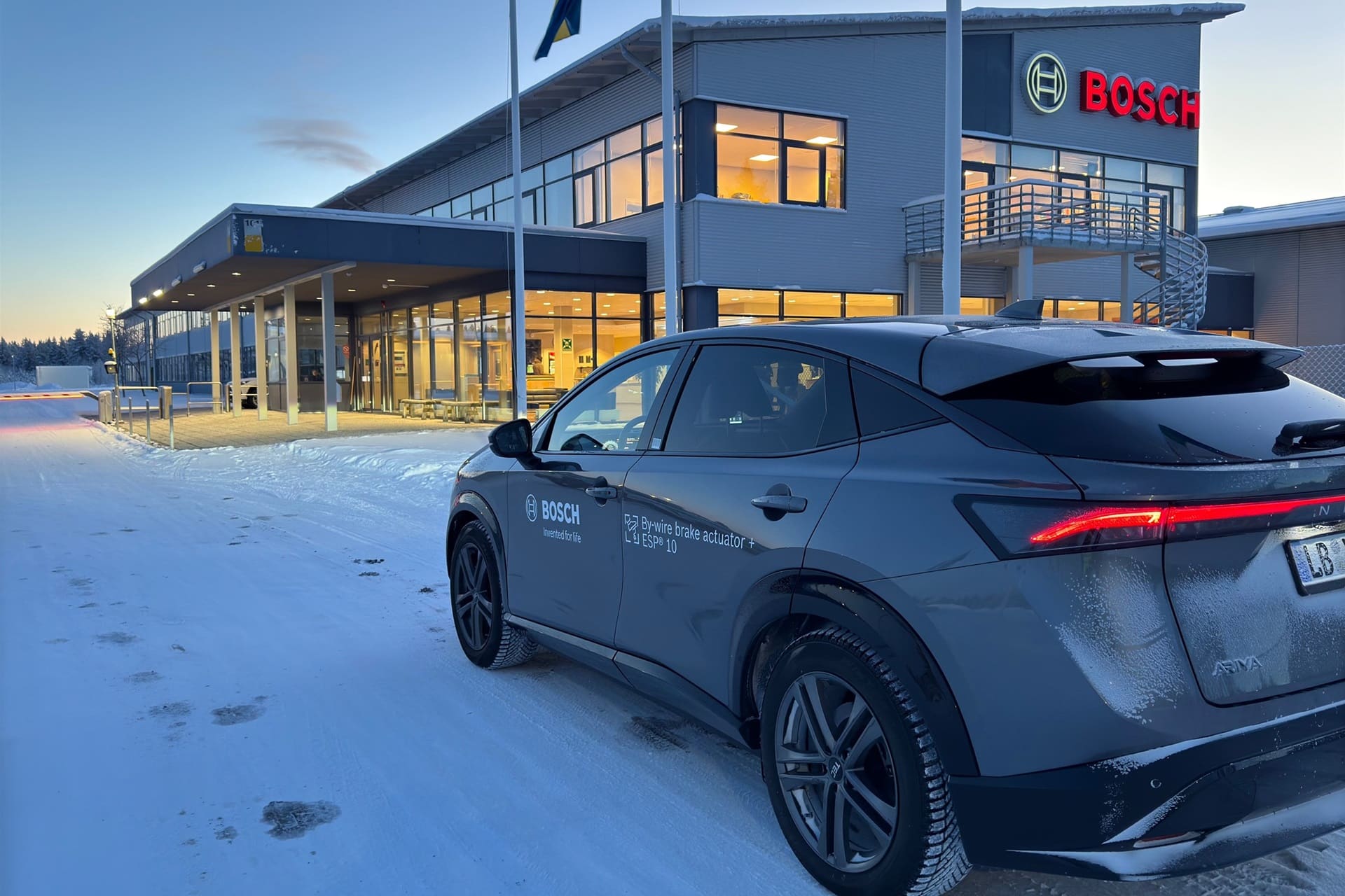 博世成功测试了最新一代电缆制动系统