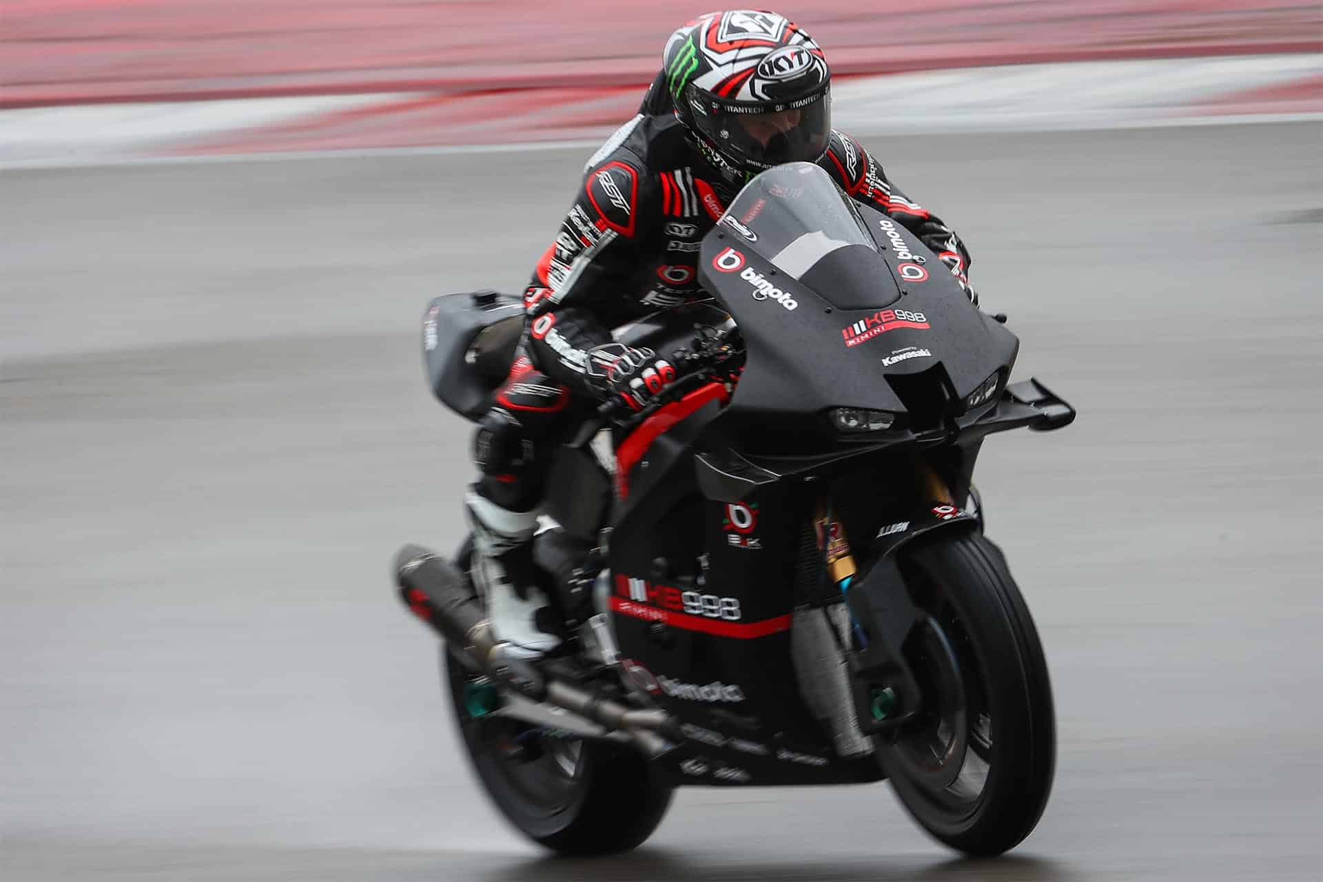 Bimota se pone al frente en el último test de pretemporada del WSBK en Europa
