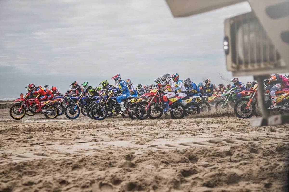 Enduropale du Touquet-Pas-de-Calais: locura colectiva en la playa