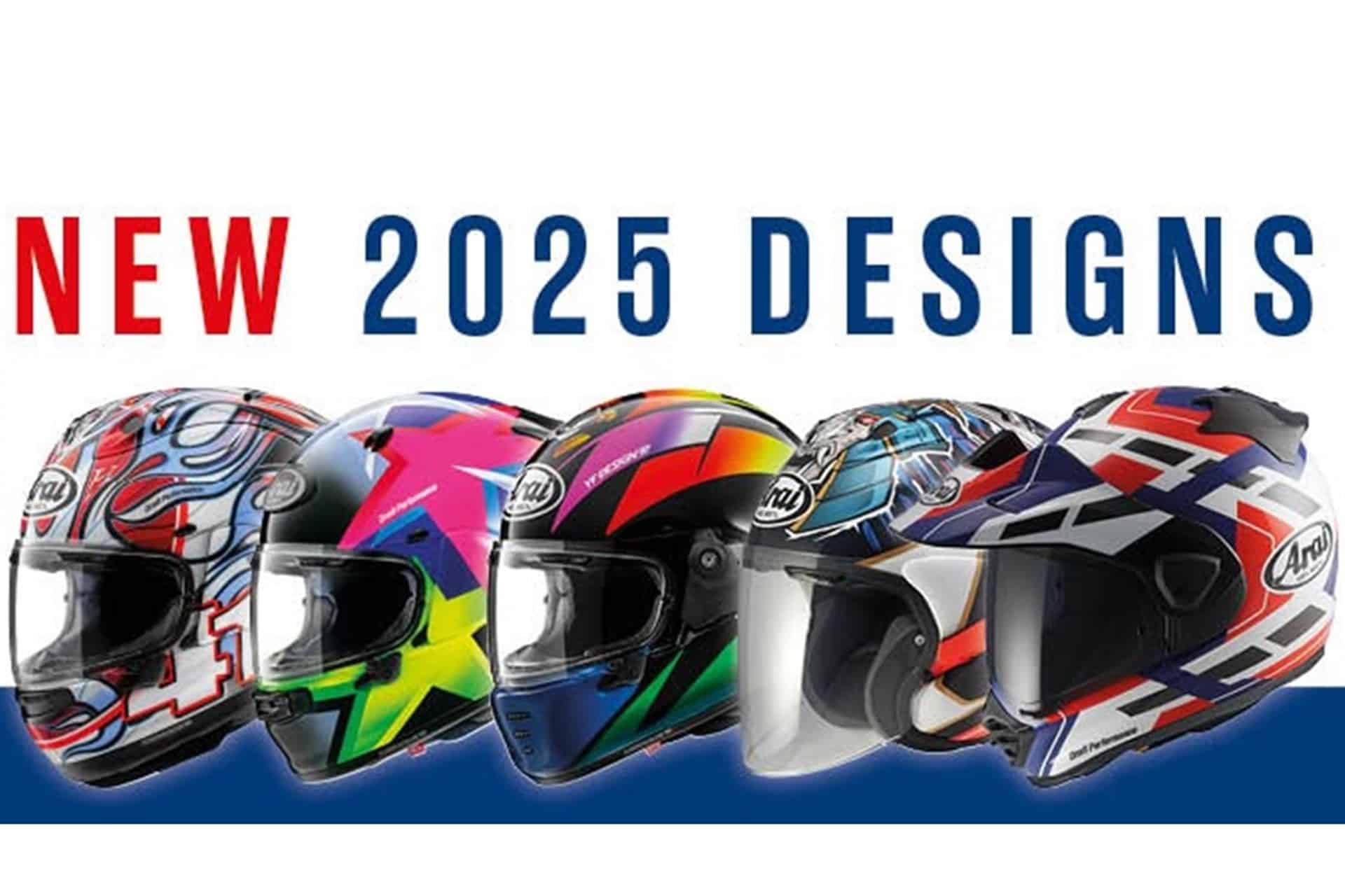 Colección Arai 2025: La marca japonesa lanza nuevas gráficas en todos los modelos