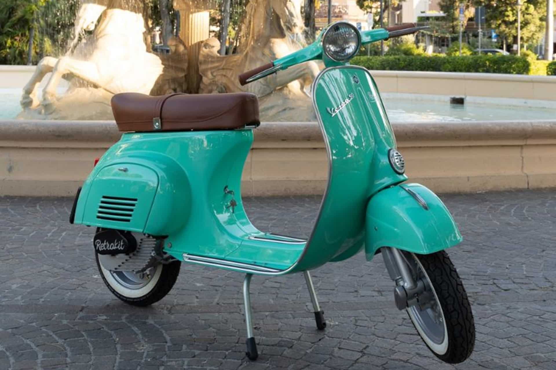 Convierte tu Vespa en un vehículo "ecofriendly" con este Retrokit "Plug and Play" de la marca italiana Motoveloci