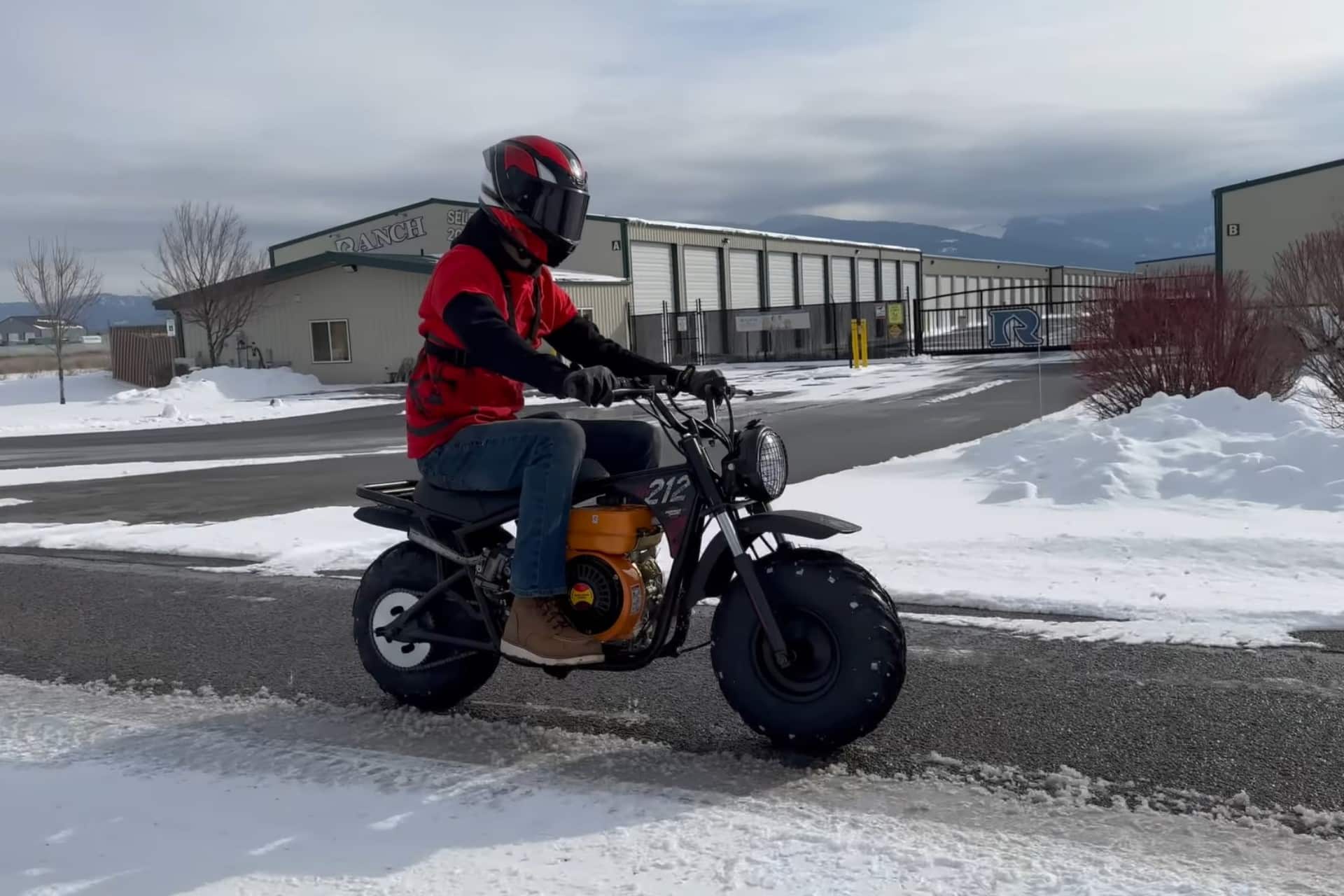 minimoto turbodiésel de Amazon