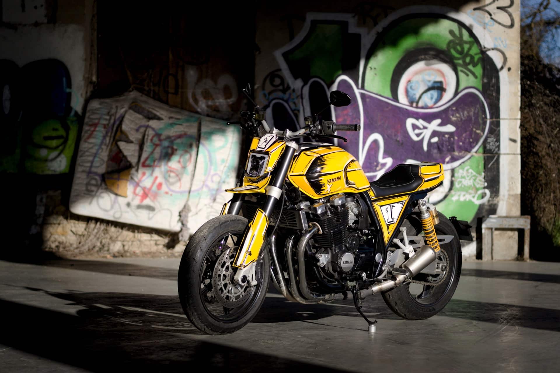 Yamaha 1300 XJR TR by Tumulte: En tributo al legendario Kenny Roberts