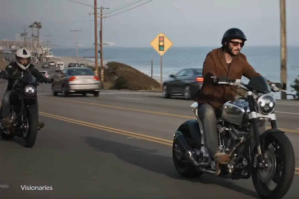 Visionaries, la nueva serie de Keanu Reeves que busca diseñar la moto perfecta