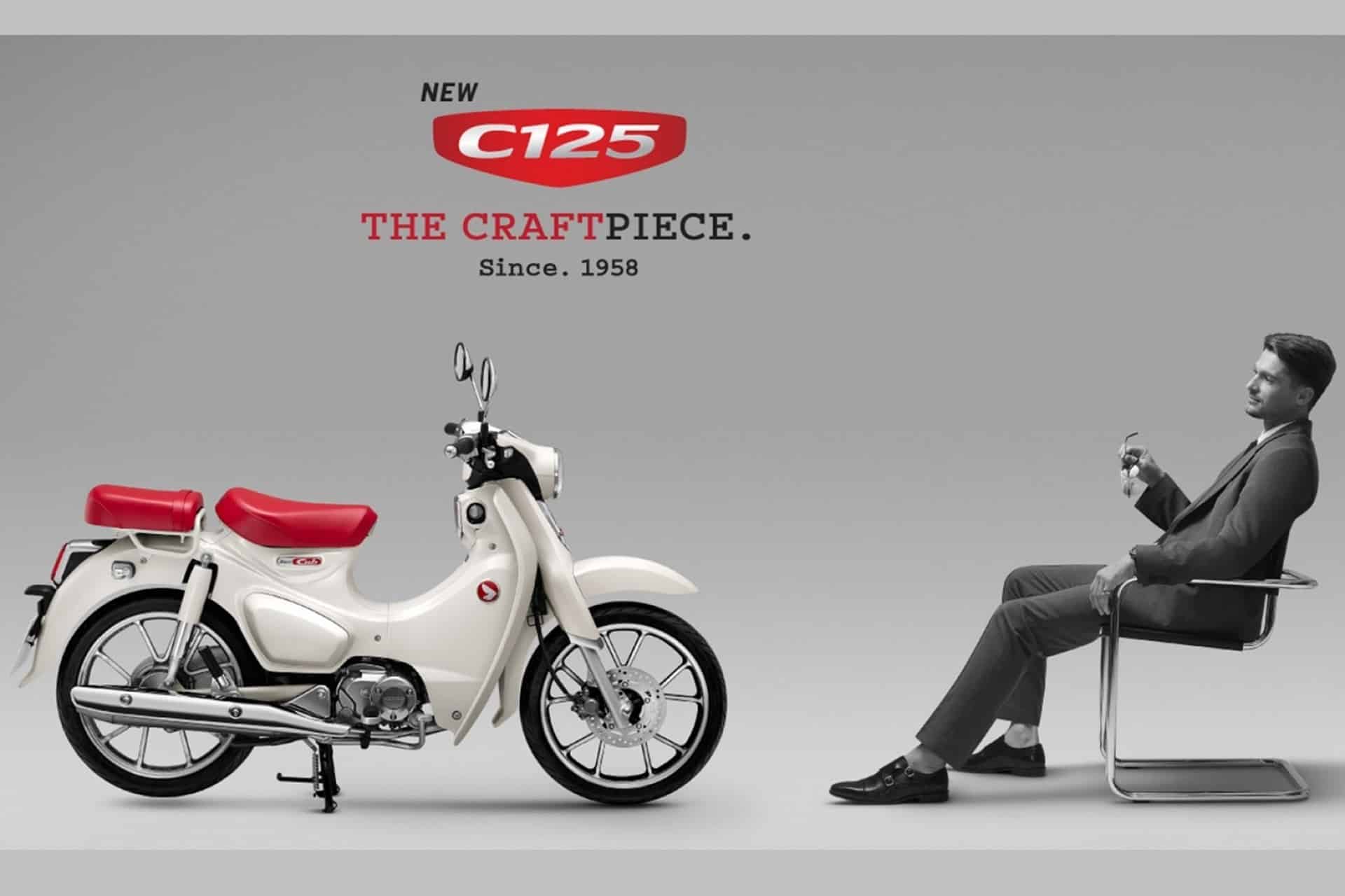 Honda lanza la edición especial "Craftpiece Custom" del icónico Super Cub C125