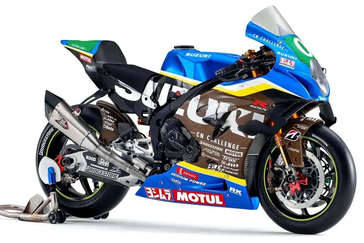 Suzuki ha preparado una bestial GSX-R1000R para las 8 Horas de Suzuka que competirá con combustible 100% sostenible