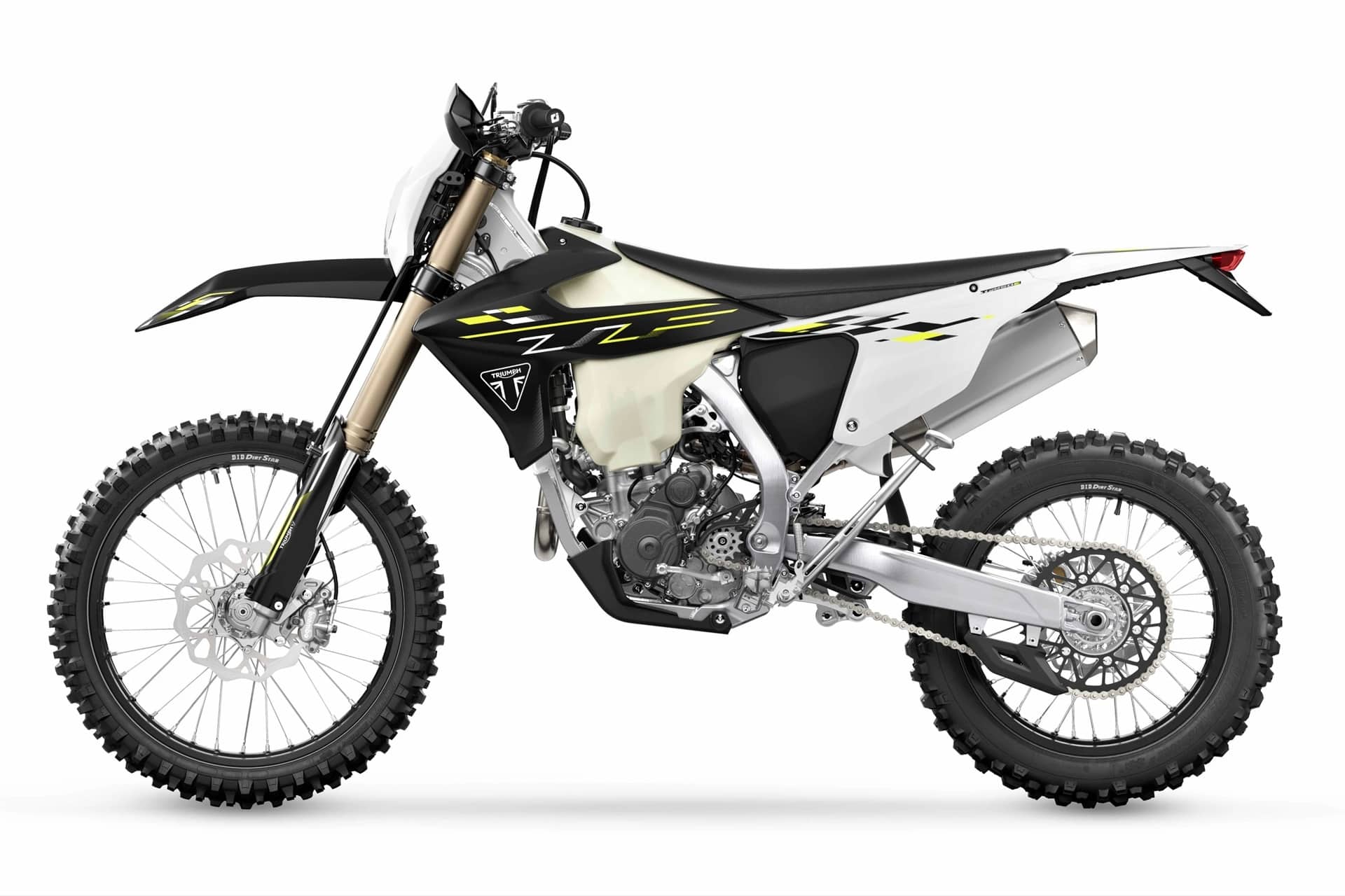 Triumph a punto de debutar en el Mundial EnduroGP 2025 con Galfer como patrocinador oficial