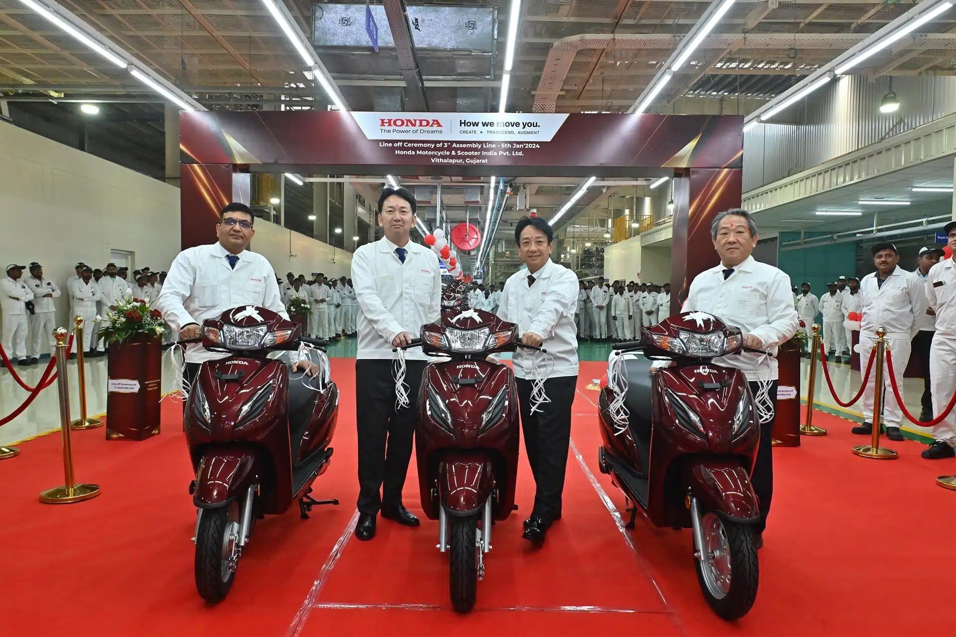 Otra marca con cifras de récord: Honda India (HMSI), matricula casi 6 millones de motos en el último año