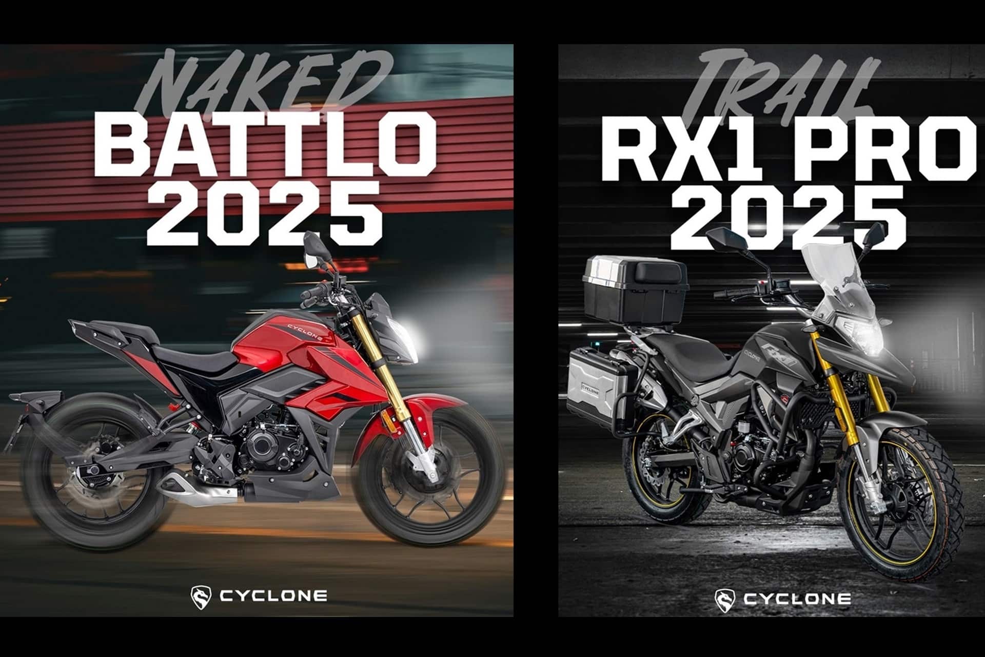 Cyclone renueva su gama con las nuevas Battlo y RX1 Pro 2025