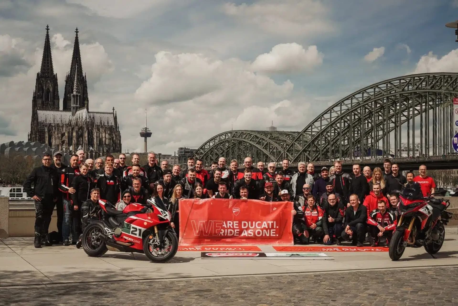 Vuelve "WeRideAsOne", el evento global que reúne a la comunidad de Ducatisti