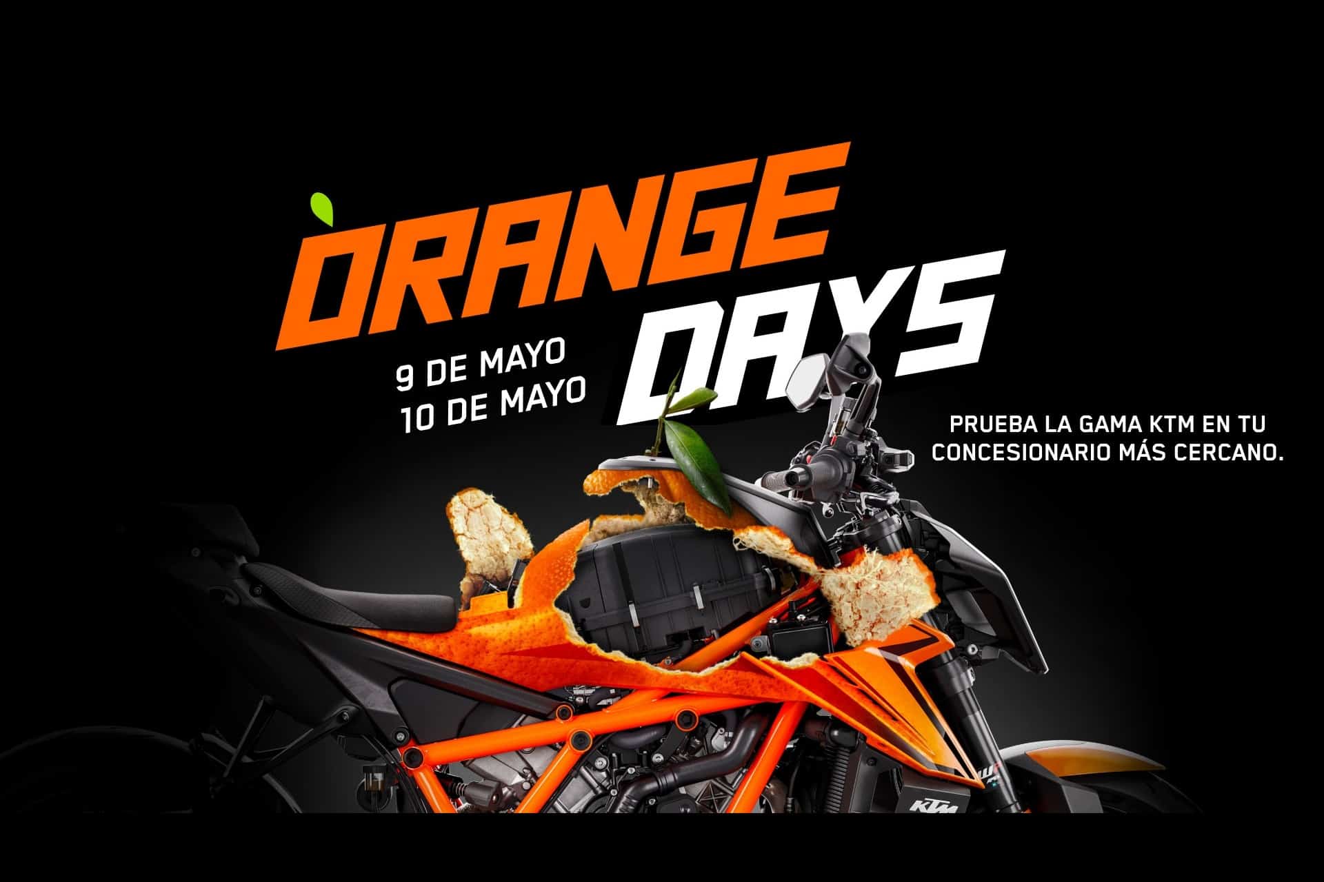 KTM Orange Days 2025: Es hora de probar tu "media naranja" soñada