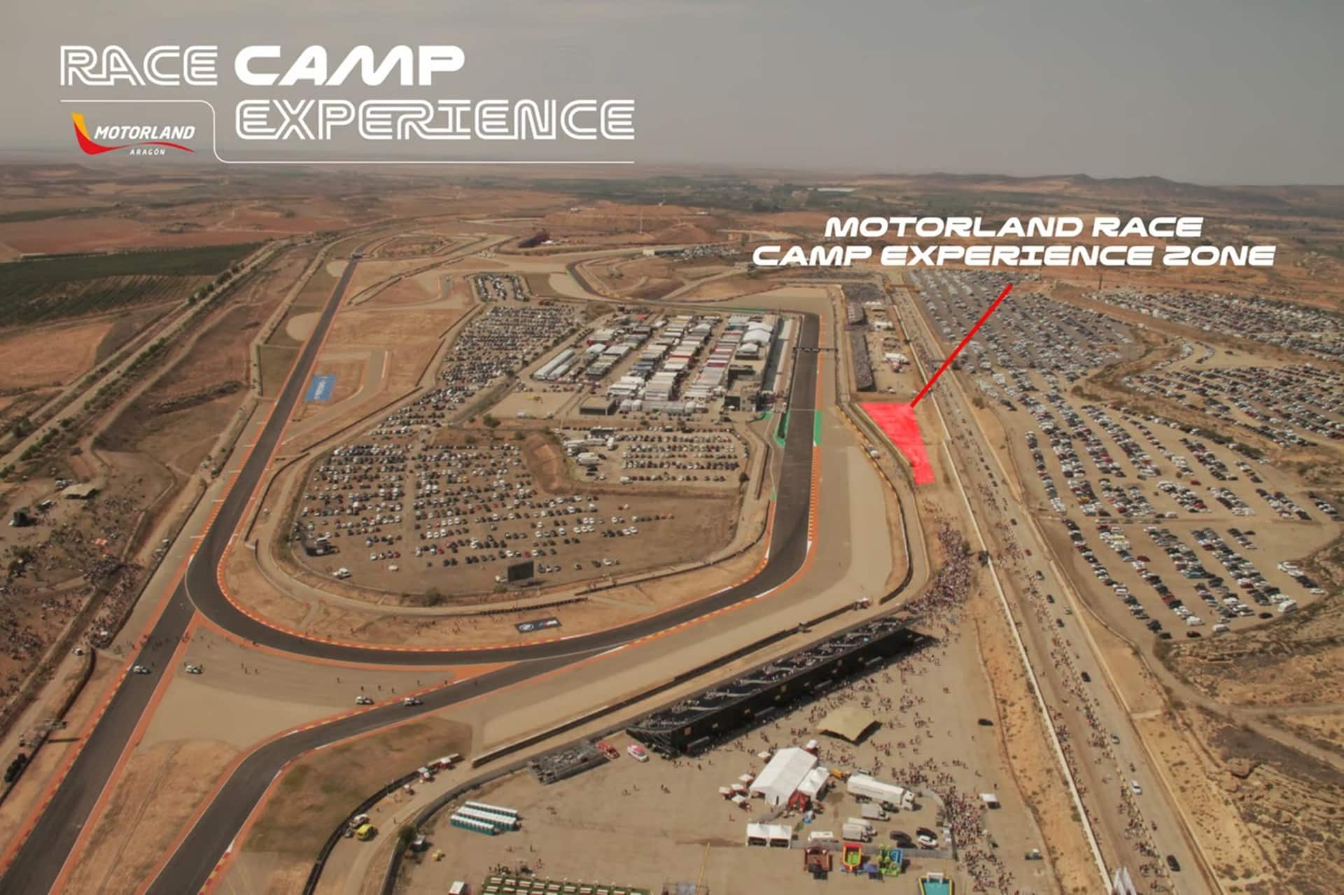 MotorLand Race Camp Experience: Vive el GP de Aragón desde un lugar privilegiado