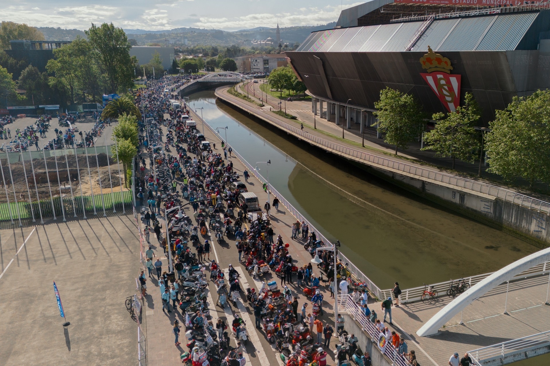 Clubes de 38 países se dan cita en los Vespa World Days 2025