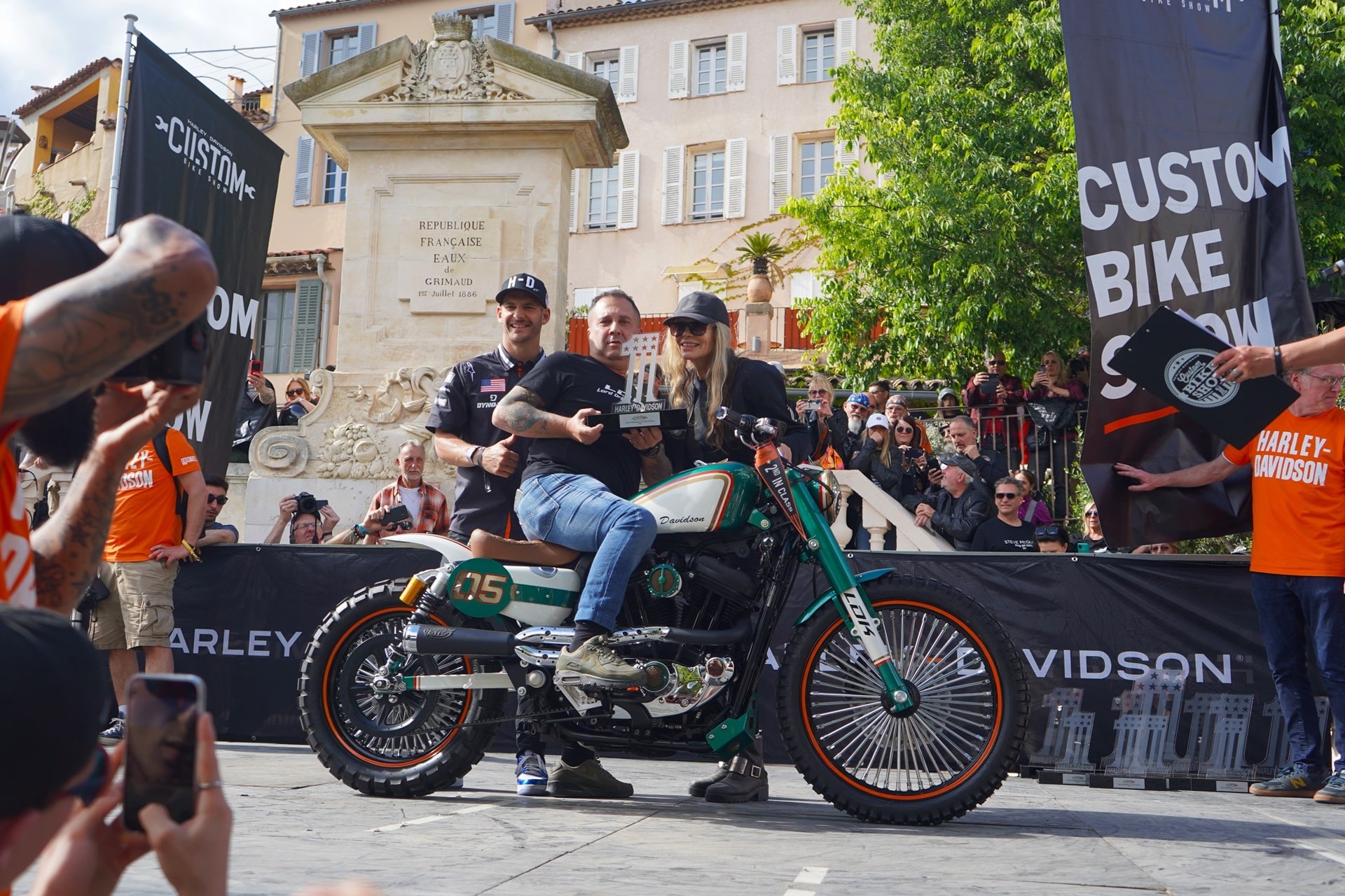 LDK y su nueva Harley Scrambler Bultracker 05 se proclaman subcampeones del Euro Festival Custom Bike Show 2025