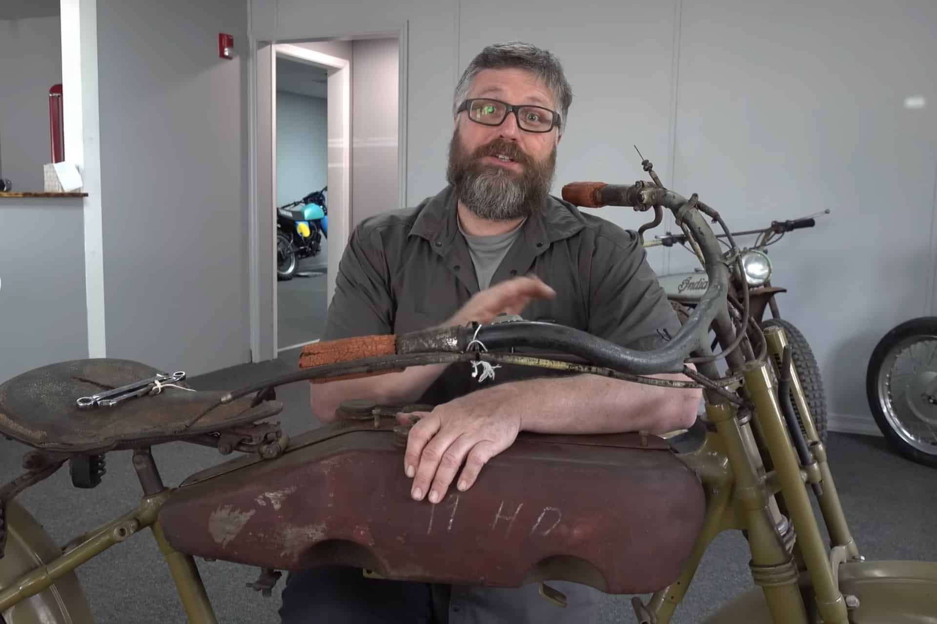 1919年的Harley-Davidson Model J