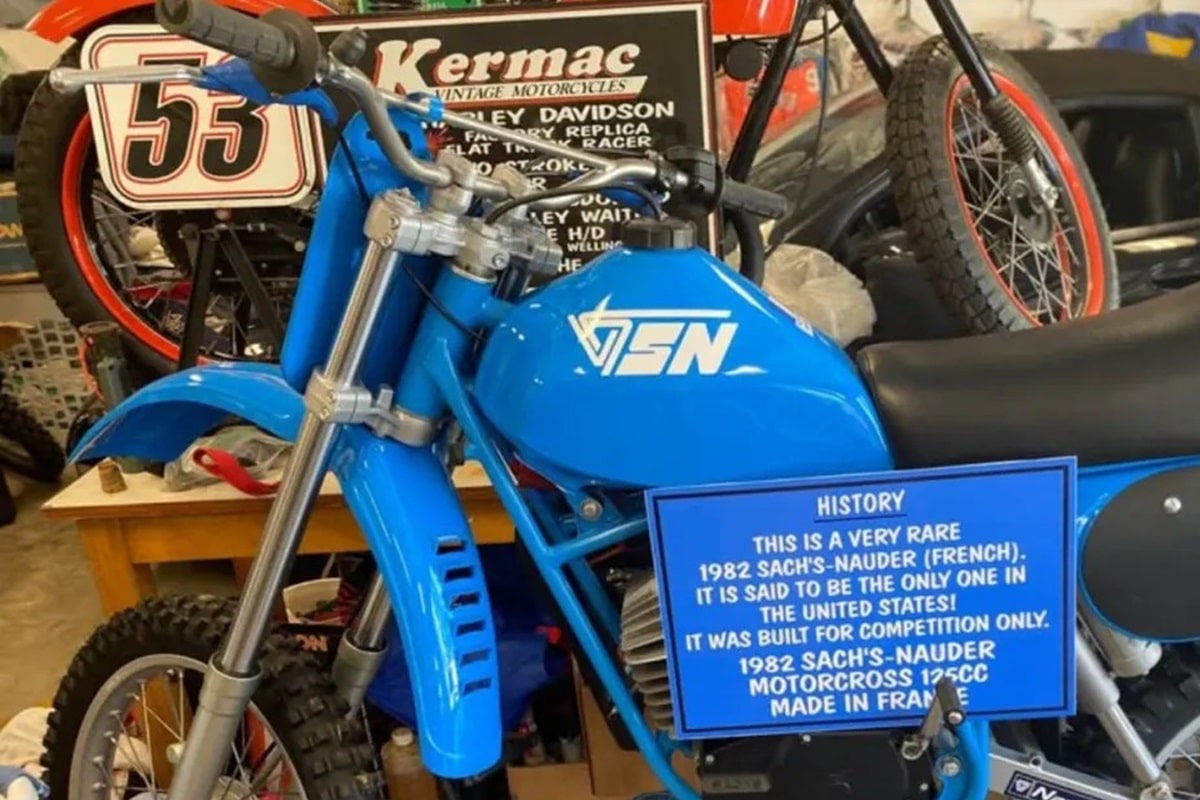 萨克斯·努德（Sachs Nauder）125 MX：八十年代的越野