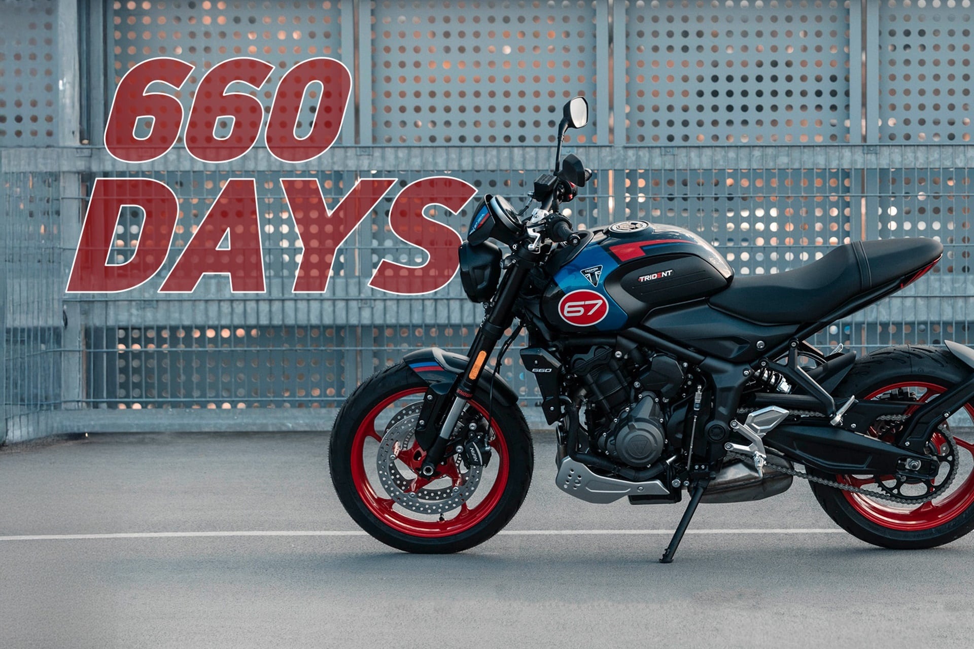 660 Days de Triumph: Toda la gama “seis sesenta” lista para rodar