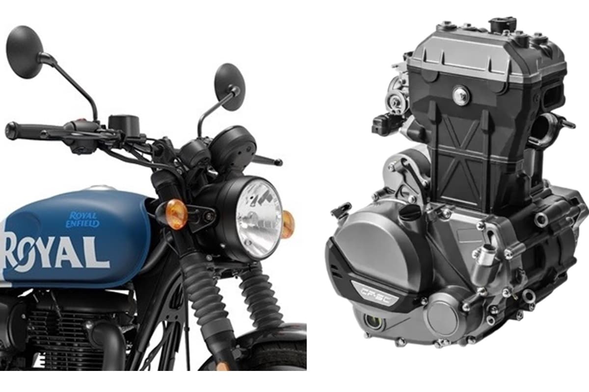 Una Royal Enfield con motor híbrido de CFMoto podría revolucionar el segmento de baja cilindrada