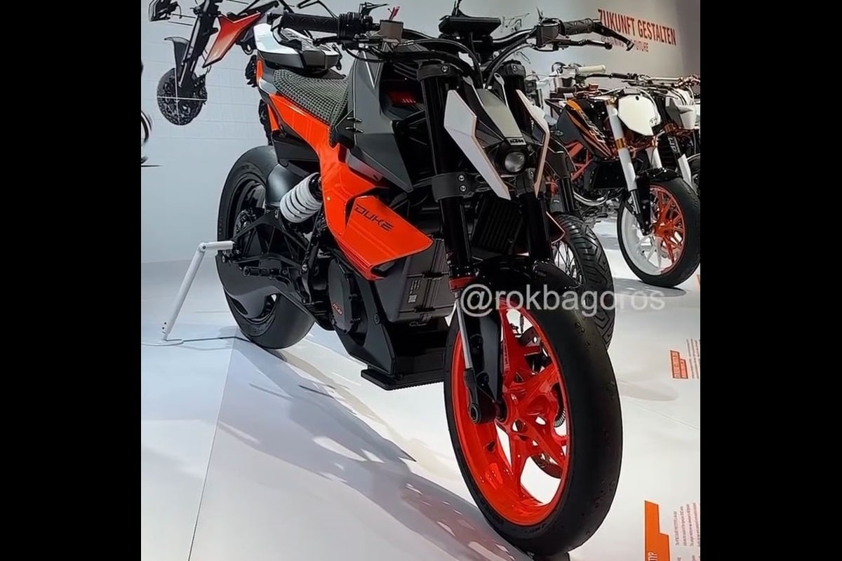 KTM e-Duke的第一张图像：可能比我们想象的要近得多