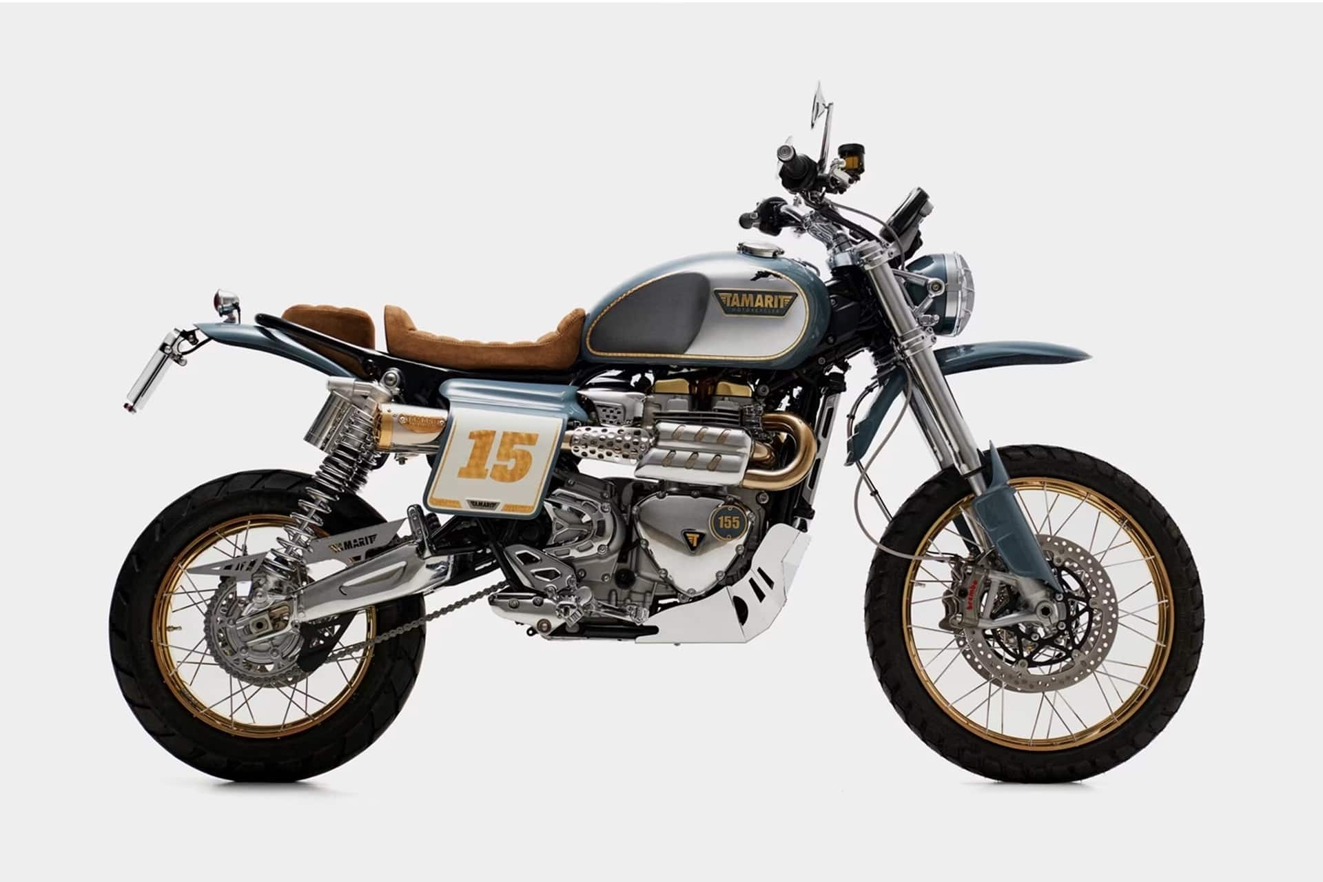 Triumph “155 Martющa”: El concepto scrambler llevado a otra dimensión