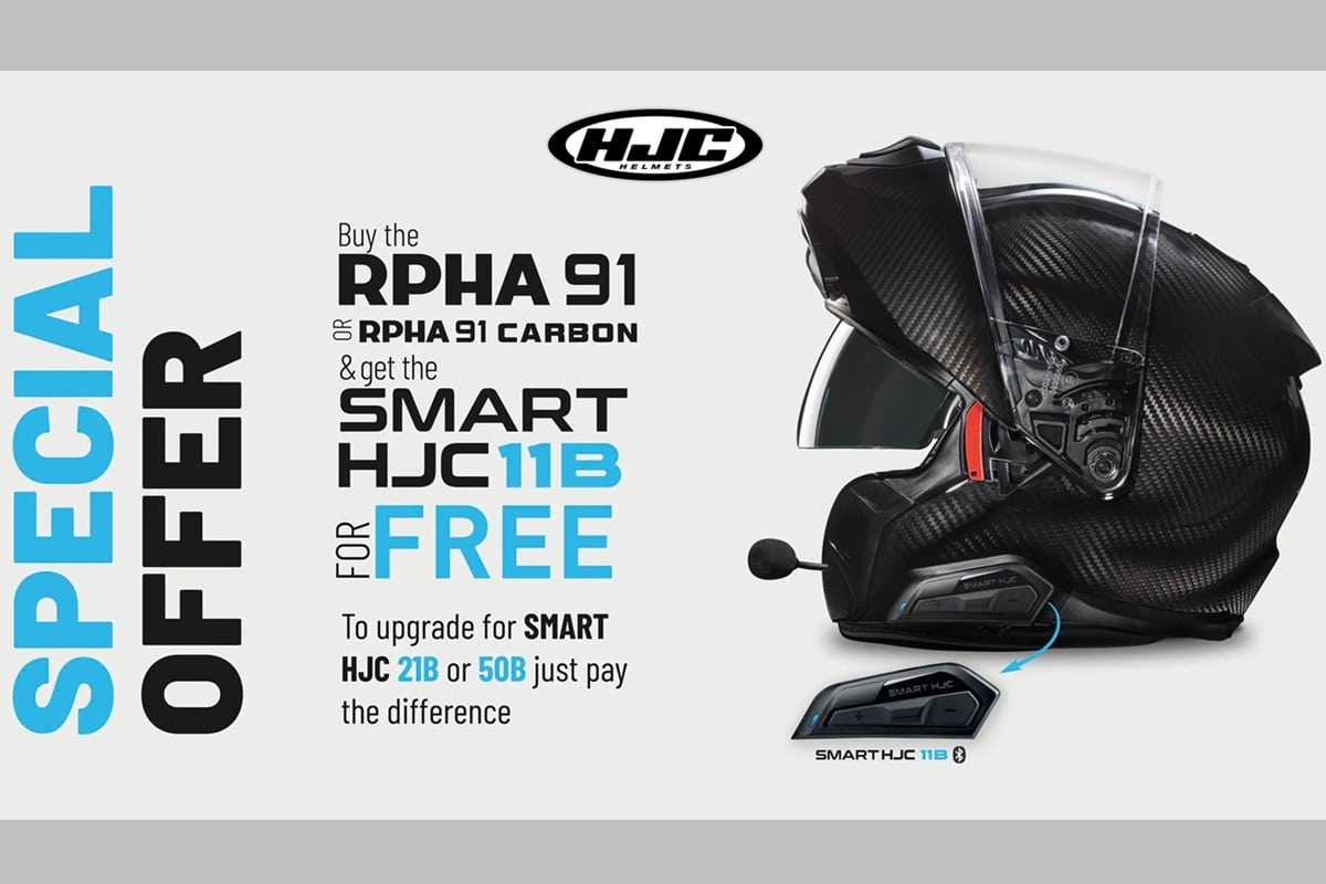 Estrena un RPHA 91 o RPHA 91 Carbon y llévate un Smart HJC 11B de regalo