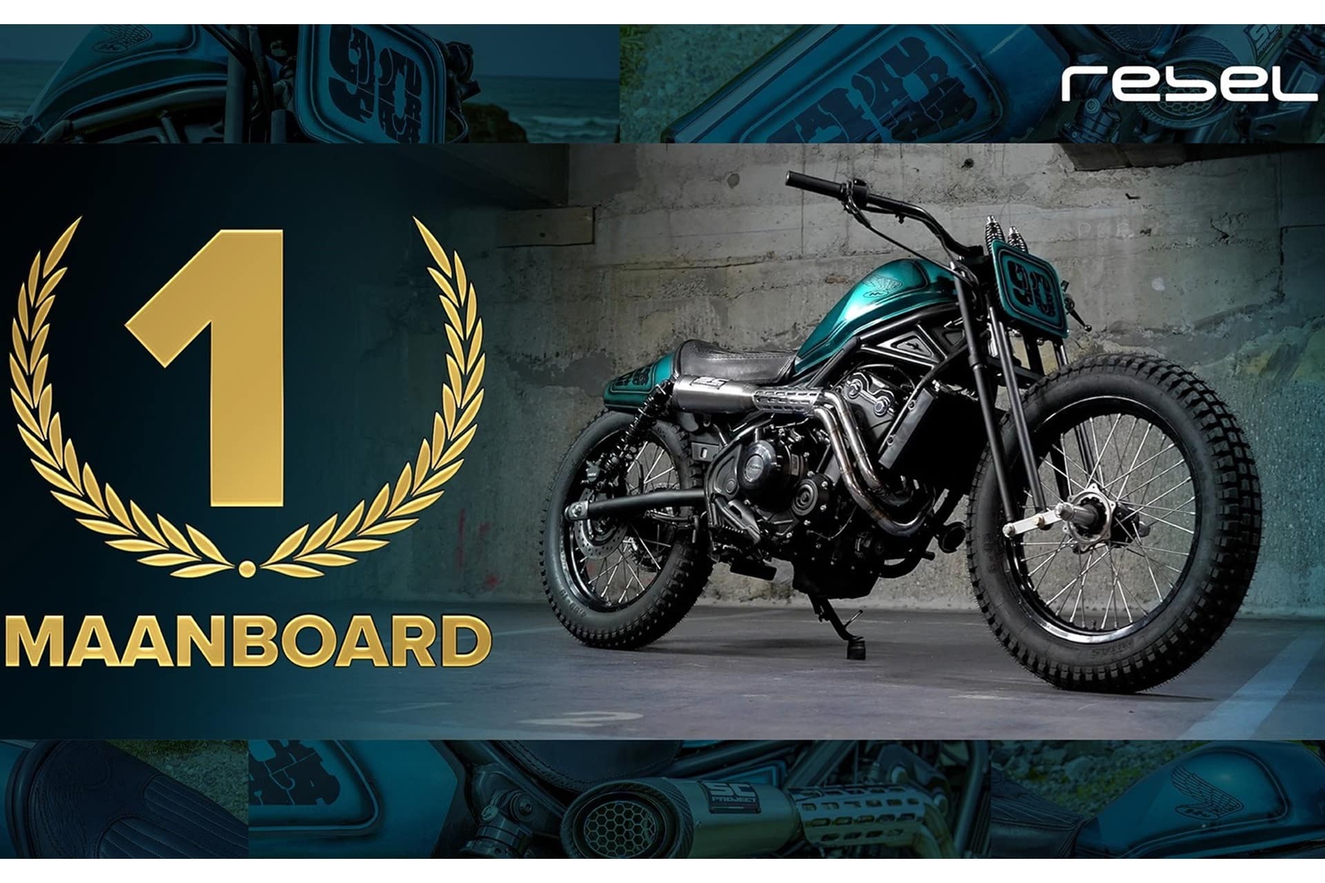 Hondacustoms竞赛在2025年版中返回到新GB350的车轮和波浪中，作为主角