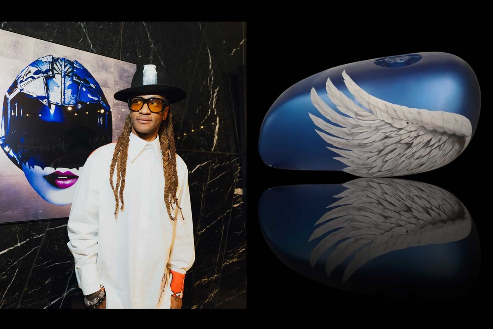 "Wings of Freedom": Nace la última creación de Renard Motorcycles en colaboración con Maxim de The Prodigy