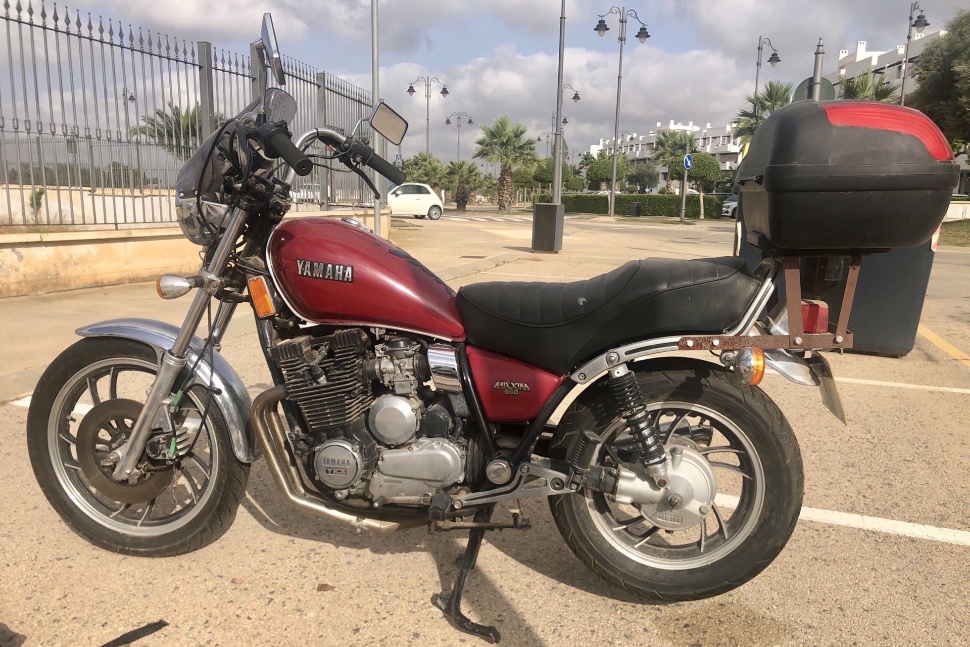 Avistamientos Old School: Yamaha Maxim 650 de 1980