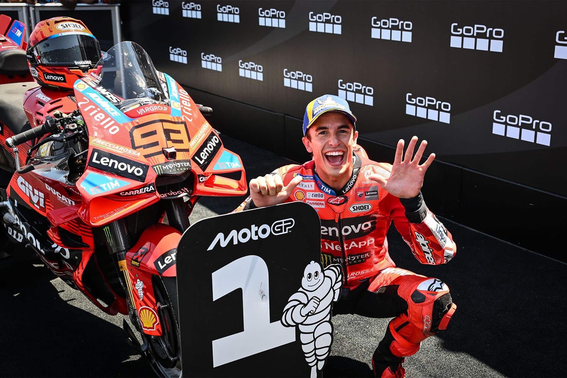 马克·马克斯（MarcMárquez）是该类别的主人和主人