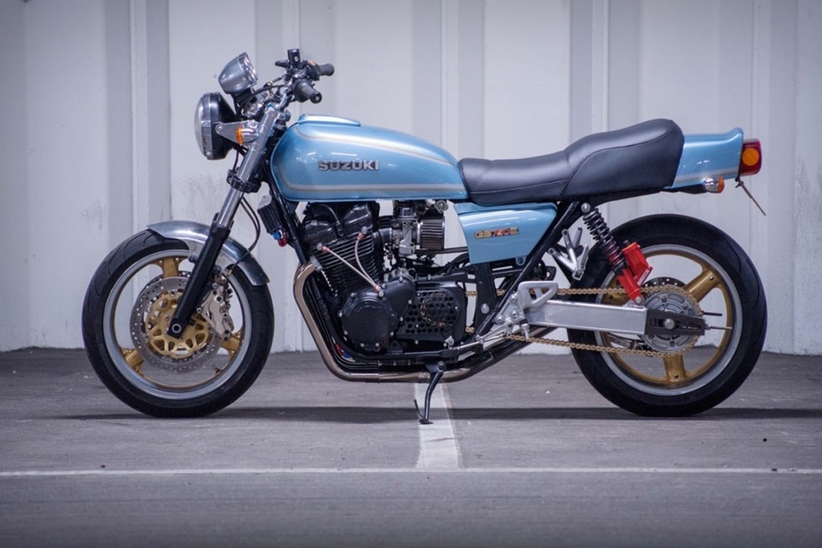 1978年Restomod的Suzuki GS750E：童年的梦想变成了现实
