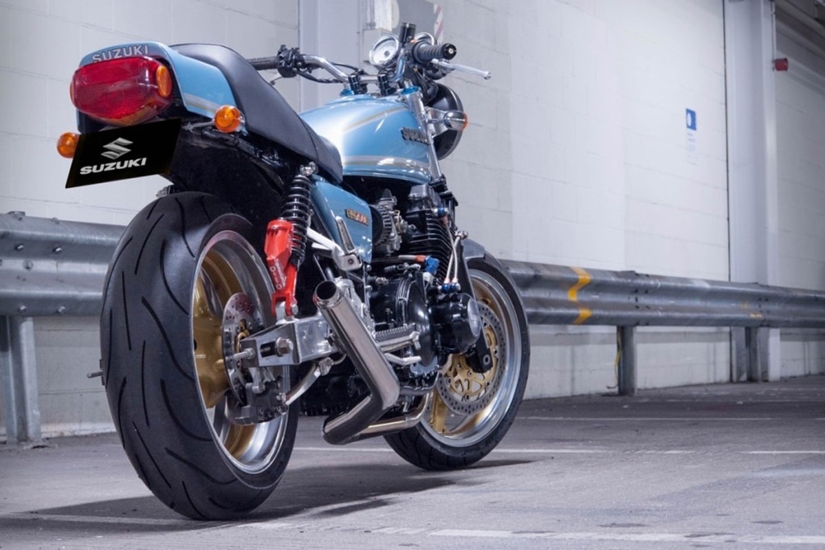 1978年Restomod的Suzuki GS750E：童年的梦想变成了现实