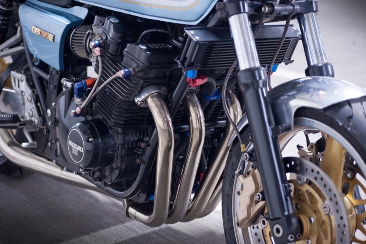 1978年Restomod的Suzuki GS750E：童年的梦想变成了现实