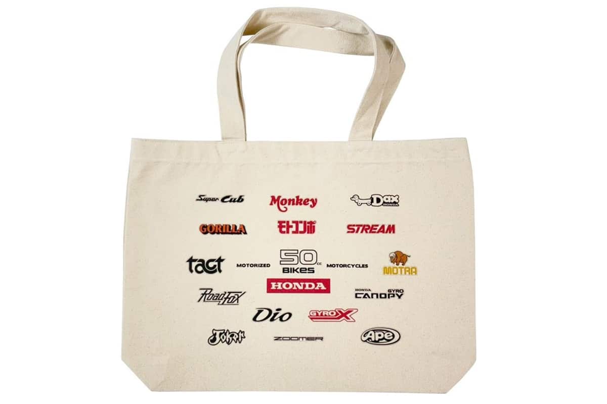 “本田50cc自行车徽标”：限量版袋和T衬衫