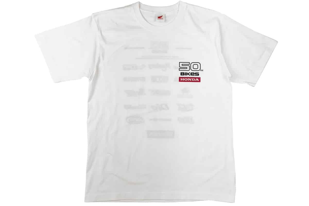 “本田50cc自行车徽标”：限量版袋和T衬衫