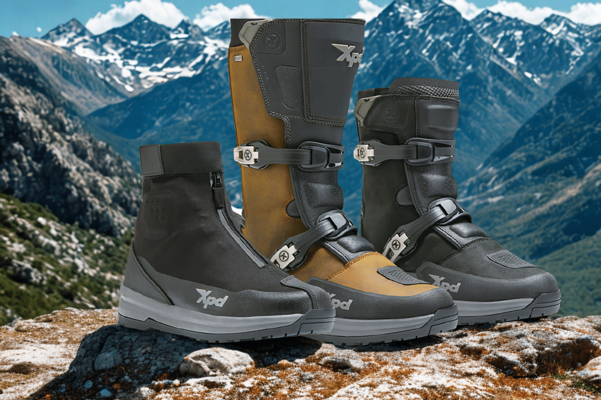 Nueva colección de botas XPD Adventure H2OUT: Pensada para quienes no se detienen ante ningún obstáculo