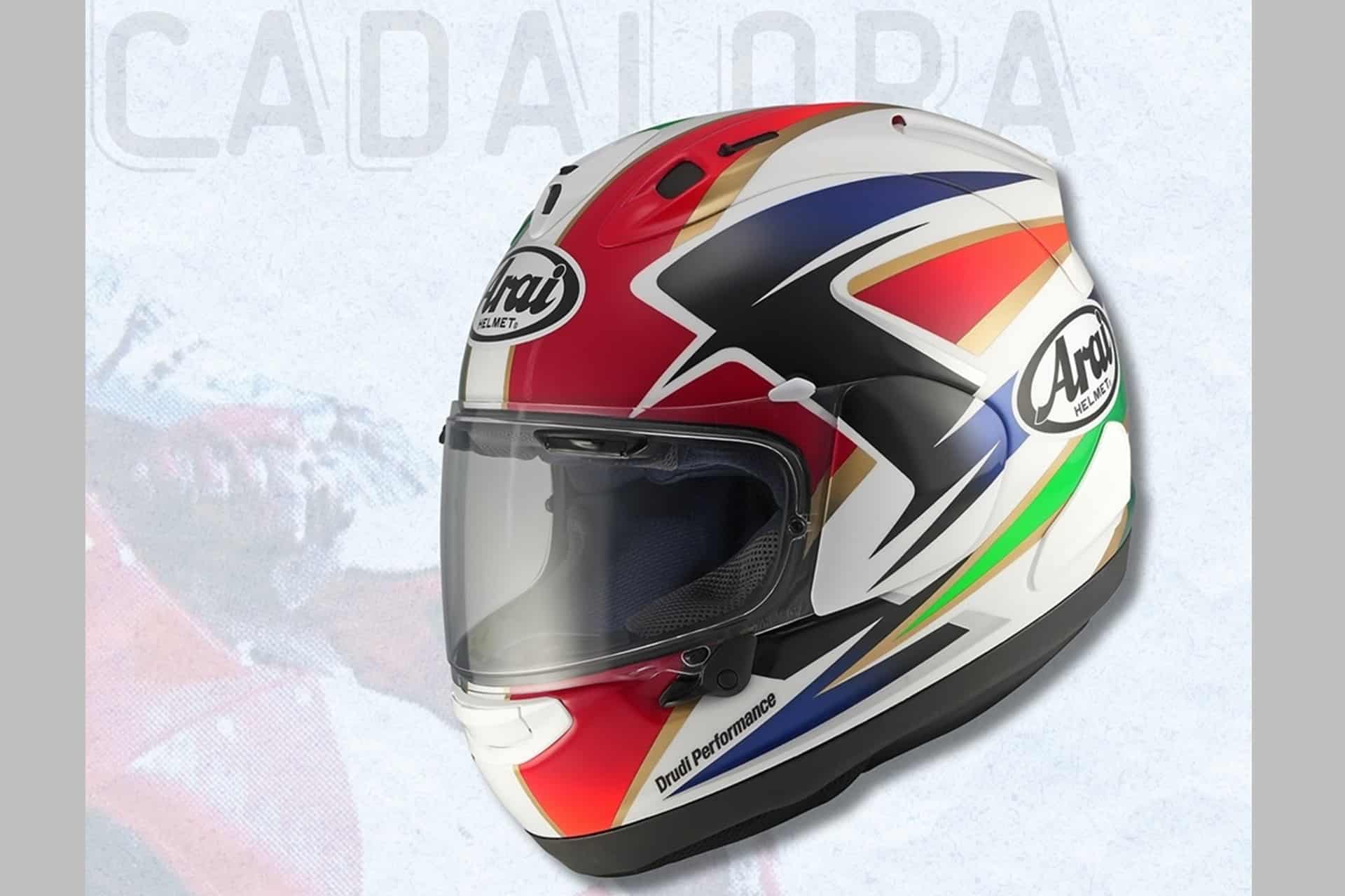 Arai Legend Series Limited Edition：恋人的权威头盔竞争复制品