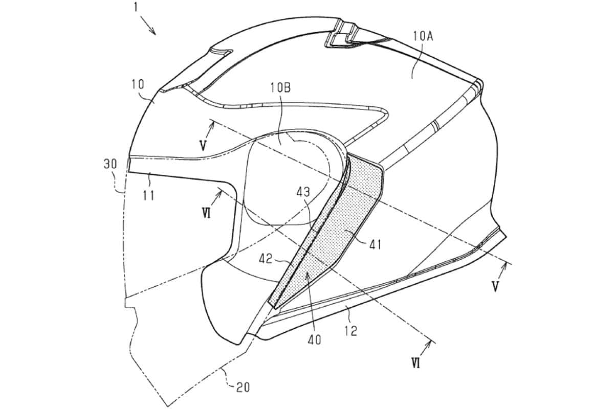 Shoei busca crear el casco modular definitivo en su última patente