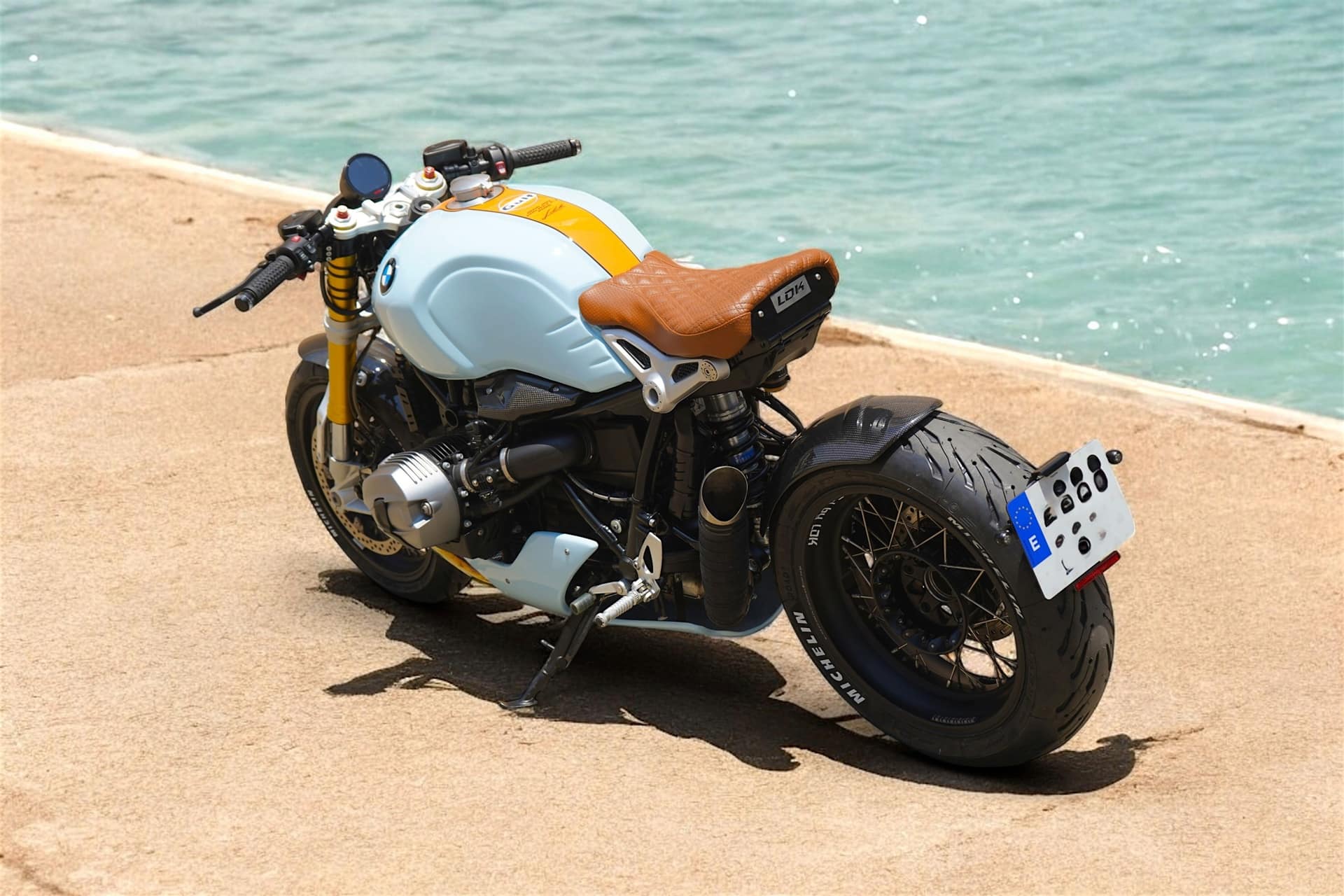 LDK的BMW R Nine T Nine T：在2轮上向经典汽车的致敬